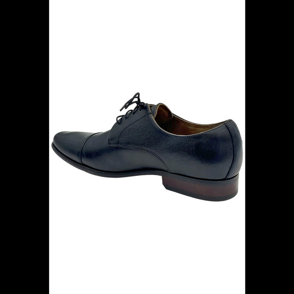Florsheim Shoe Company Men's Angelo Cap-Toe Oxfords Black - Medium - Picture 3 of 3